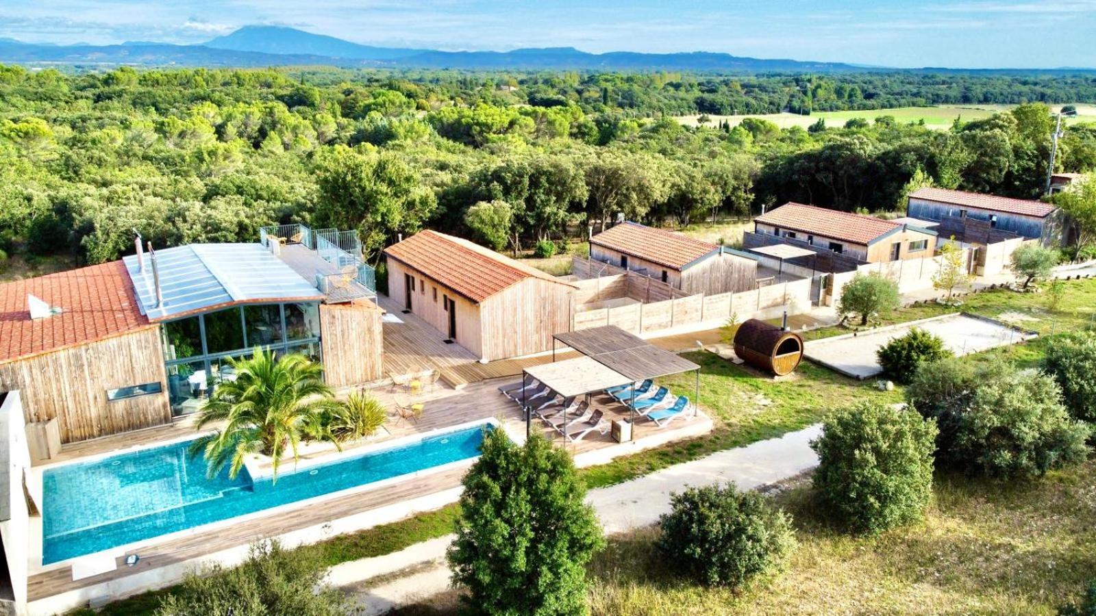 Nuiki Lodges - Chambres D'Hotes Montségur-sur-Lauzon Extérieur photo